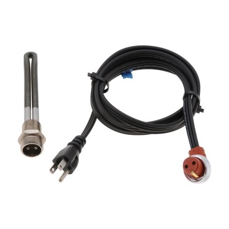 Zerostart Engine Heater - 300W 120V, 22Mm X 1.5 Thread, Water/Oil, Stainless Stl 8602913